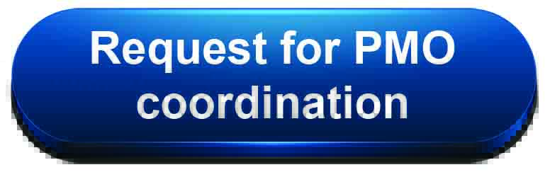 Request PMO coordination button